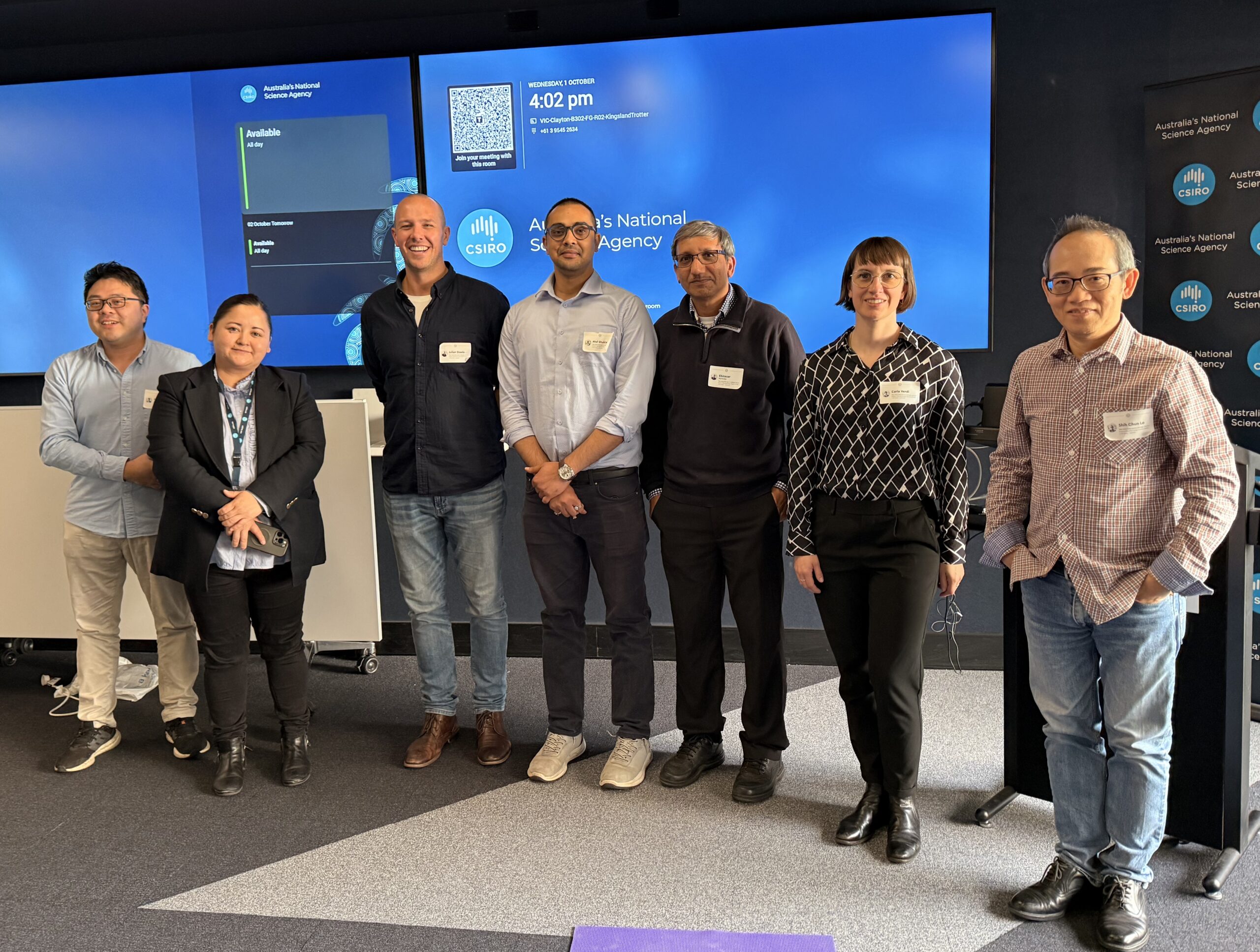 AMIO Team Visits CSIRO Melbourne